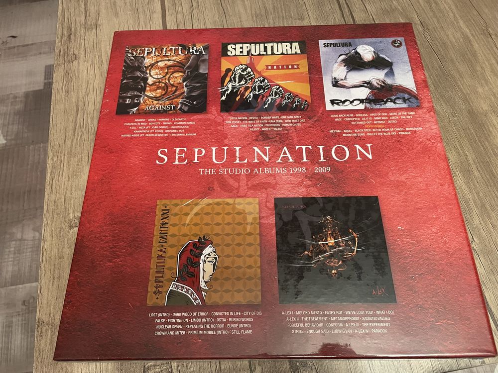 Sepultura box set 5 album