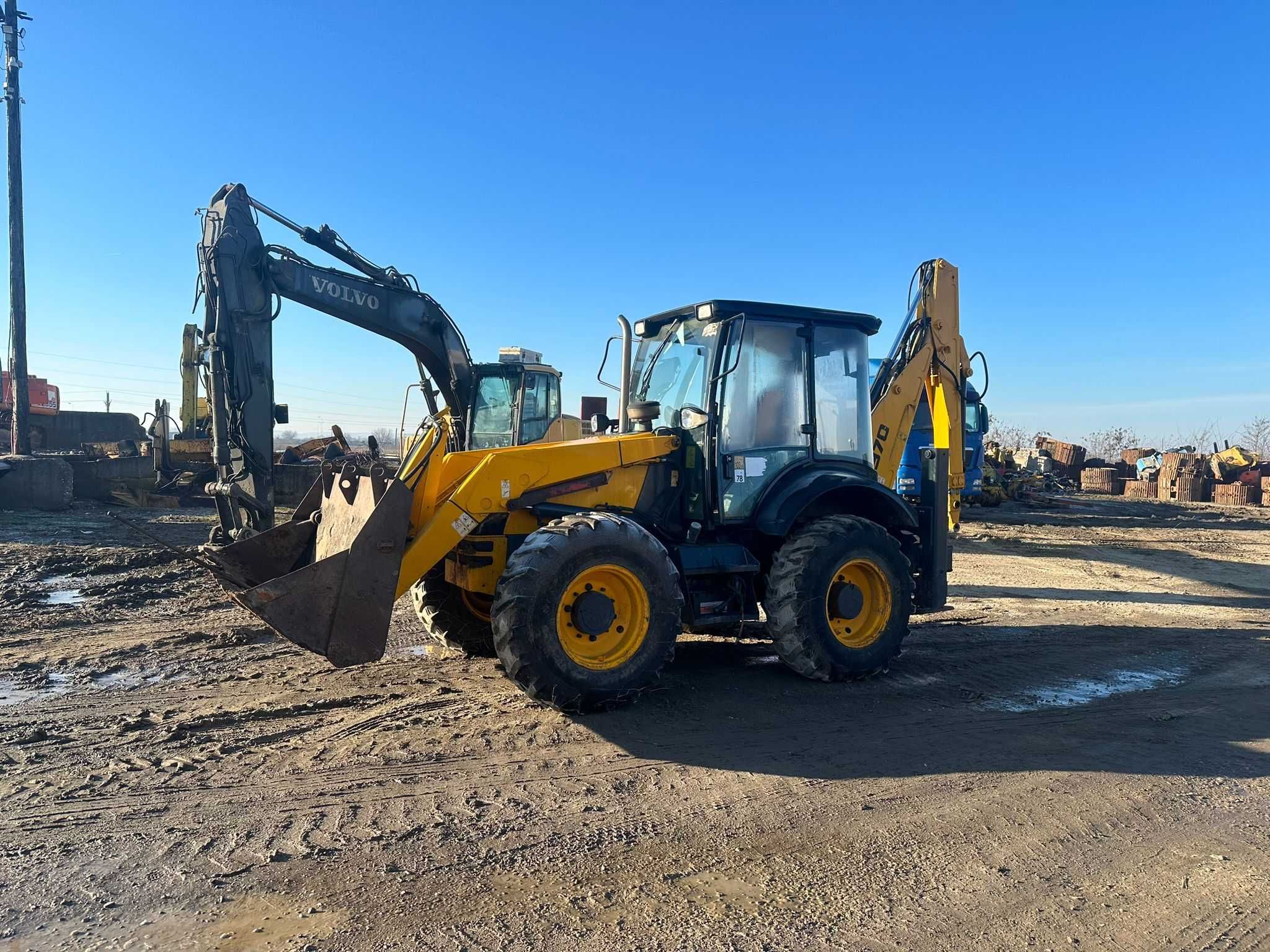 Dezmembrez buldoexcavator Terex 970 , 2012