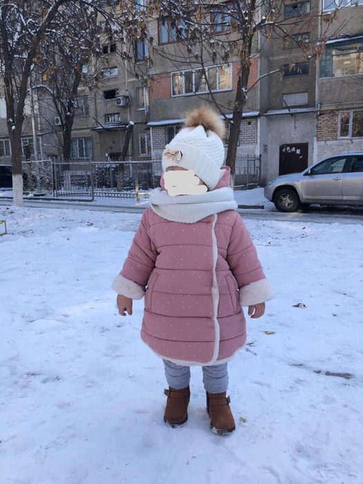 Зимний пуховик для девочки