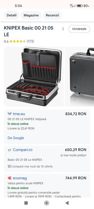 Geantă pentru scule knipex