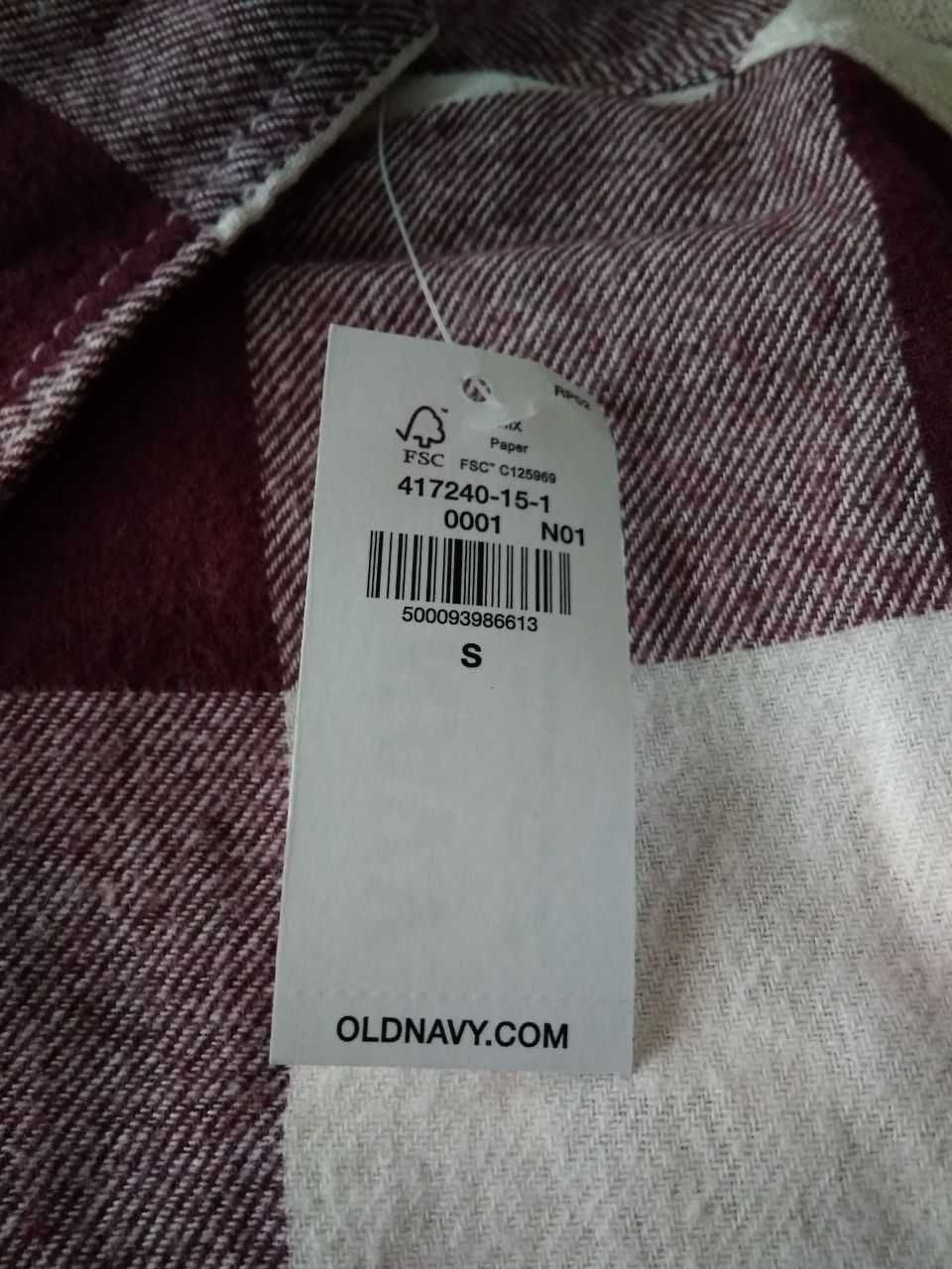 Новые из США Old Navy рубашки оверсайз размер С, М, Л (42-44,46-48-50)