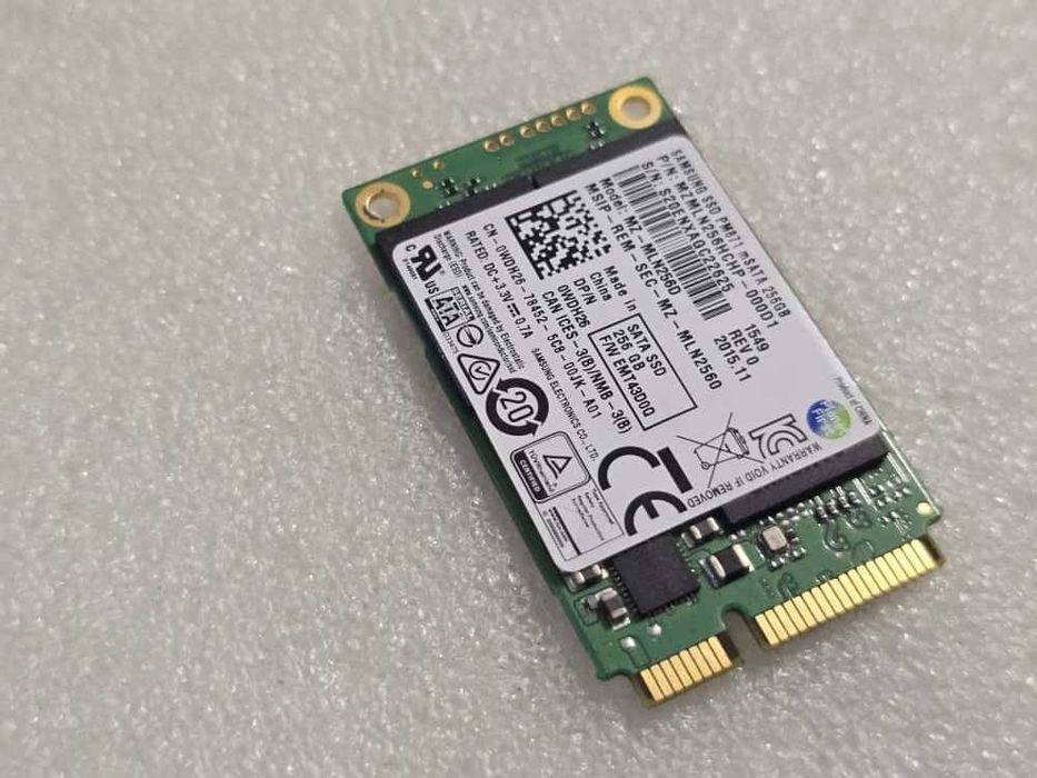 Solid-State Drive (SSD) Samsung 256GB PM871 MZ-MLN256D mSATA