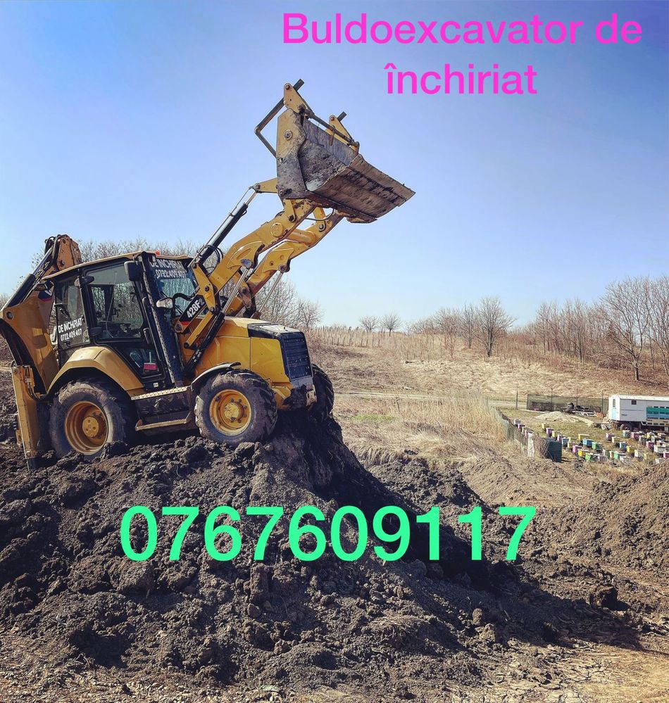 Buldoexcavator de închiriat Bucuresti Ilfov Basculante 8x4