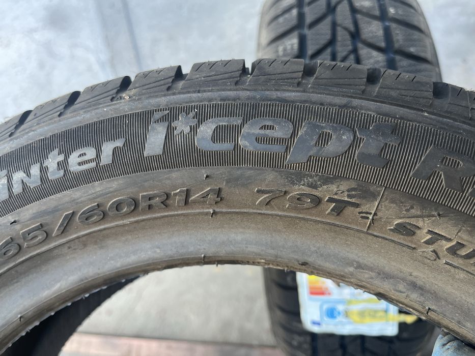 2 бр. нови зимни гуми 165/60/14 Hankook DOT 2115