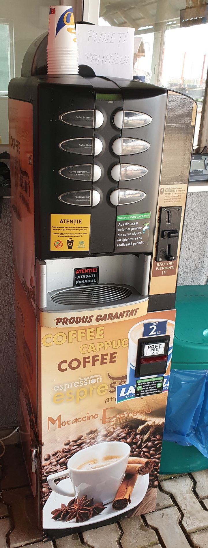 Automat aparat de cafea necta colibri c4 8 oz