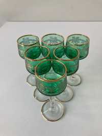 Чаши за шотове от Чехословакия, Bohemia crystal glass