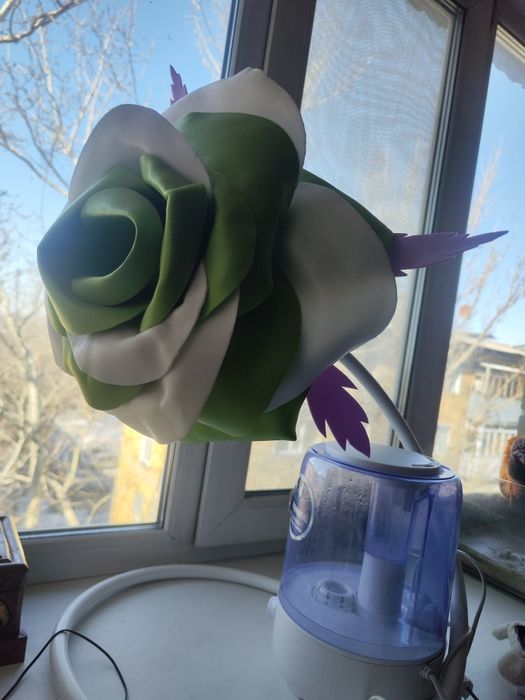 Цветок светильник