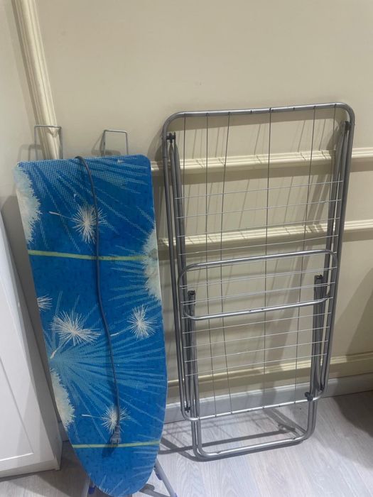 Продаем гладильную доску и сушилку для белья