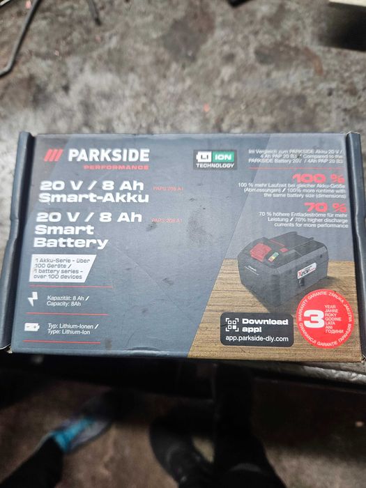 Acumulator PARKSIDE Performance 8 Ah 20v
