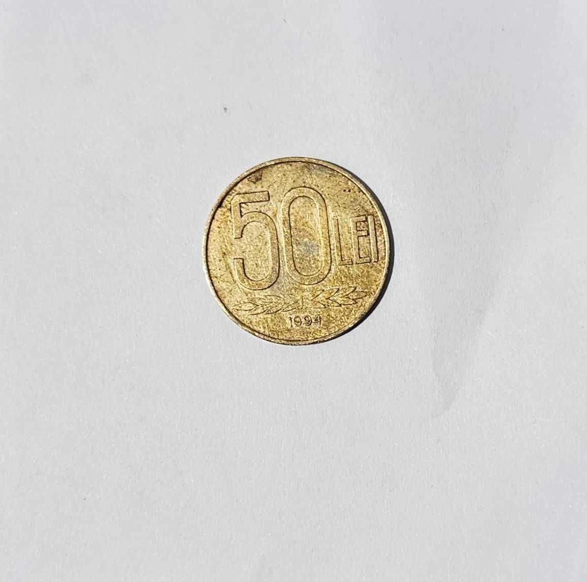 Moneda 50 lei 1994 Alexandru Ioan Cuza