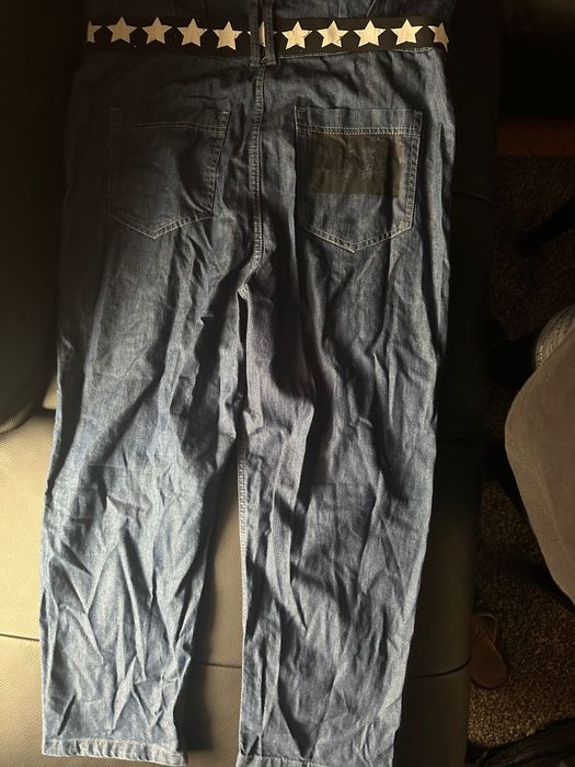 Дамски дънков гащеризон Negative