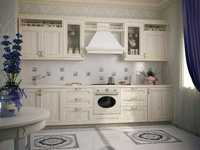 Кухонный мебель из шпона и итальянского фасада!!!