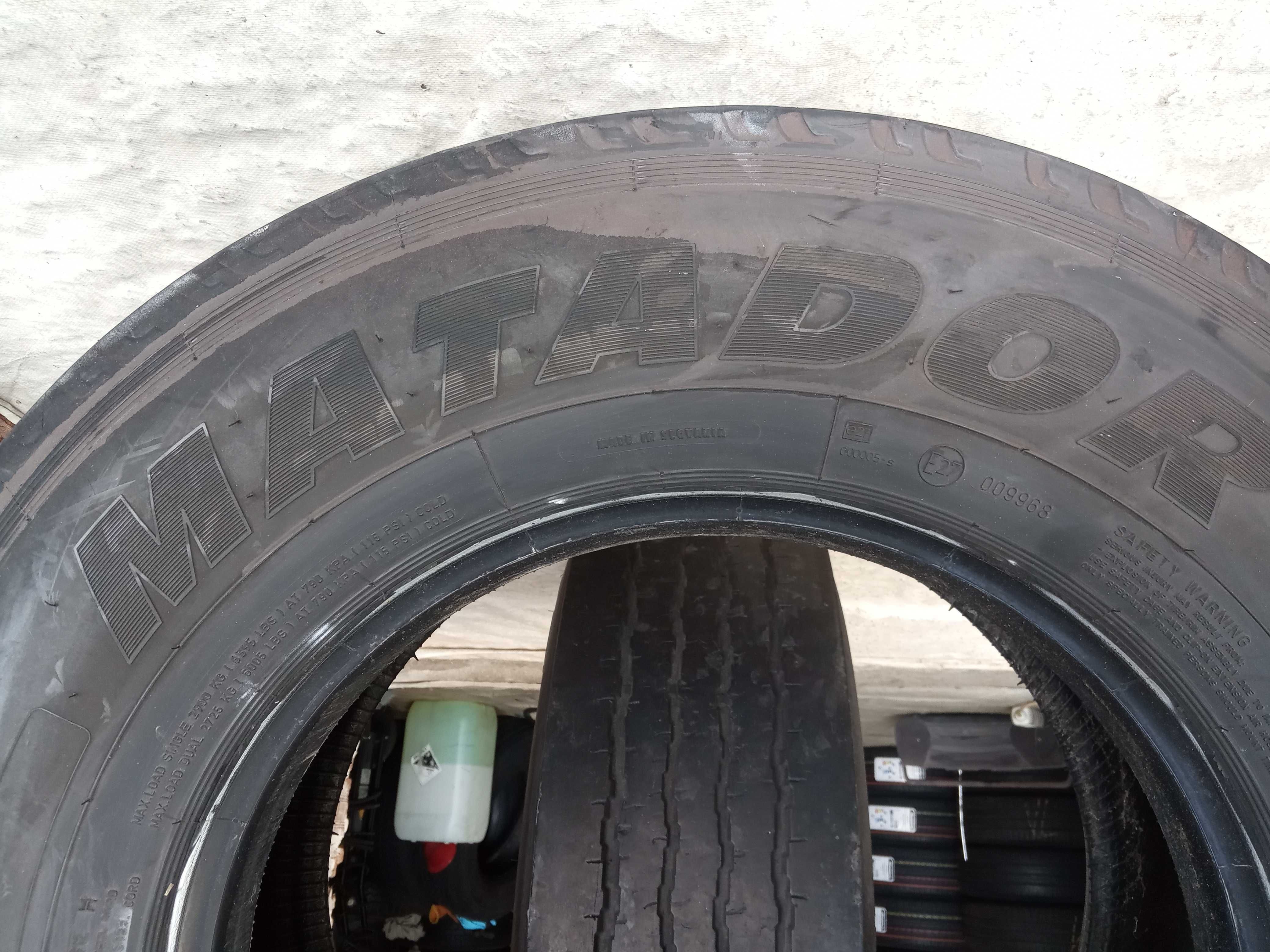 2 тежкотоварни гуми 285/70R19.5 Matador Regional Master FR 2 145/143M