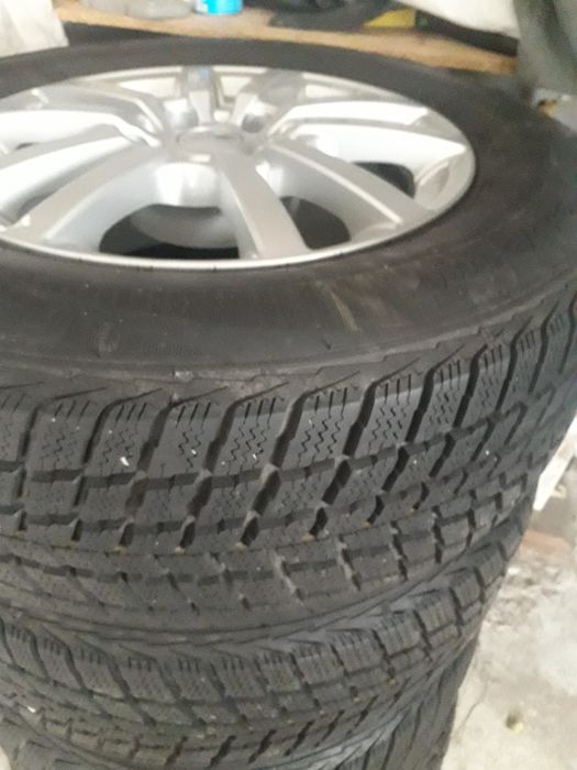 Vând set jante Brock Alloy Wheels RC25-757+anvelope iarna NexenWinguar