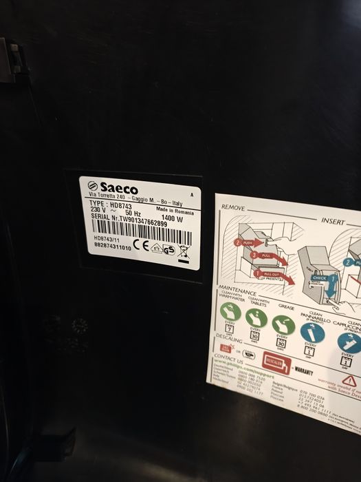 Philips Saeco Xsnall HD8743