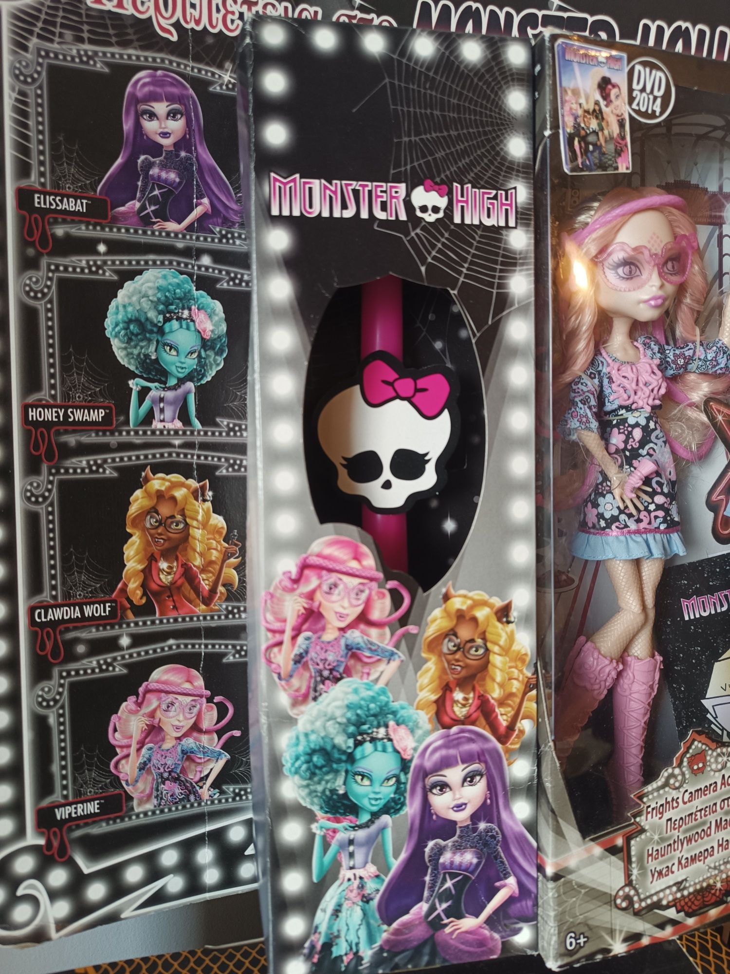 Monster High Viperine Gorgon G1 Frights Camera Action