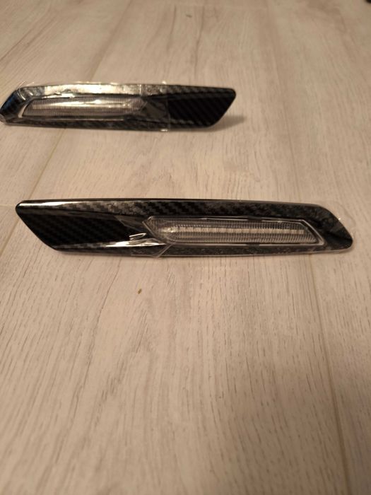 Карбонови странични мигачи за бмв ф10/11
