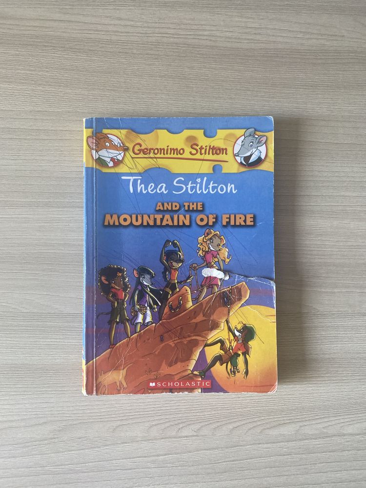 Детская книга Geronimo Stilton “Thea Stilton and the Mountain of Fire”