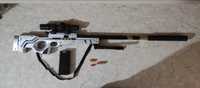 Снайперская винтовка игрушечная с пулями и гильзами