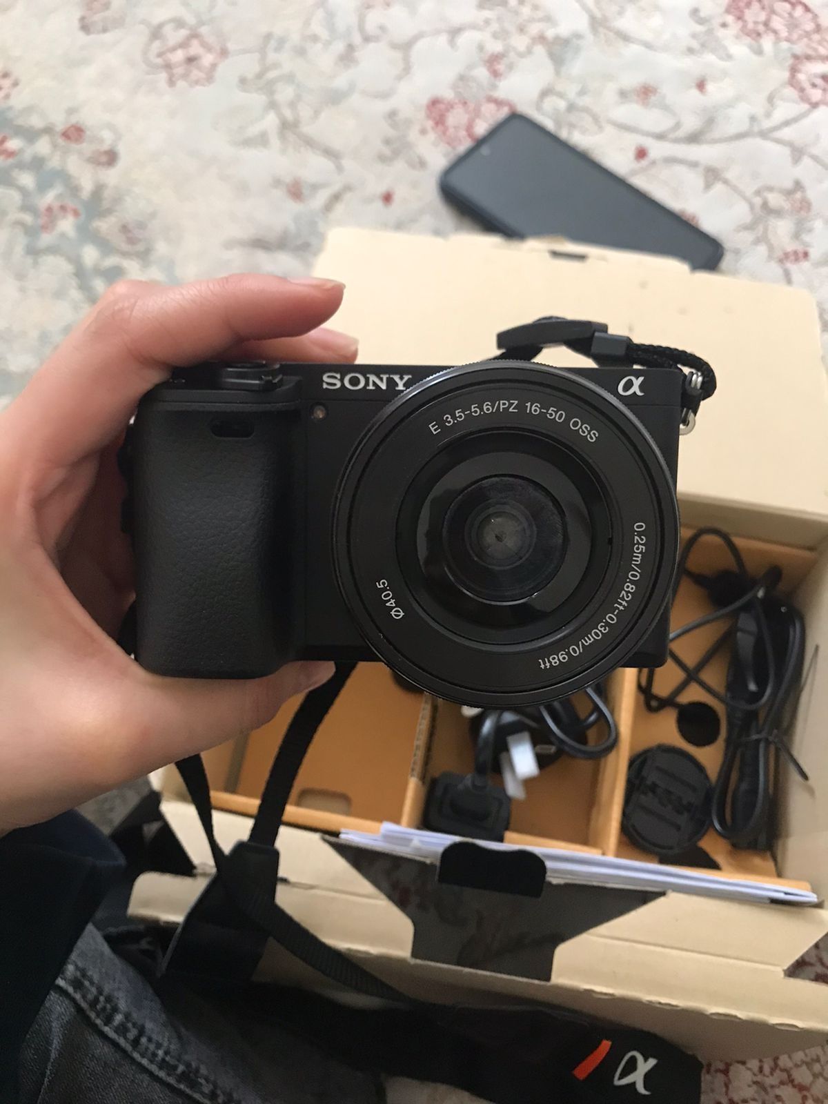 Фотоаппарат Sony Alpha ILCE- 6400 kit черный