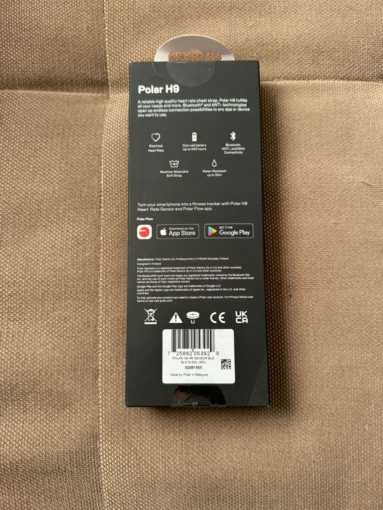 Centura ritm cardiac/bratara fitness Polar H9 Sigilat