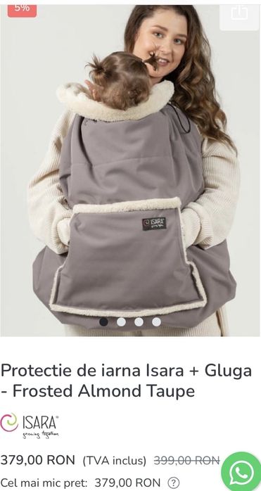 Vând protecție de iarna Clever Cover