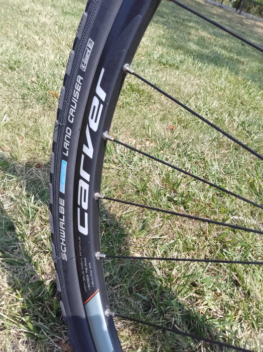 Bicicleta trekking 28 inch Carver Sonic 150 barbateasca 3X10 viteze
