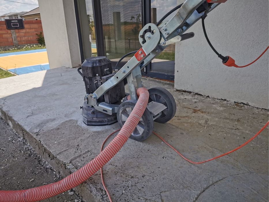 Servicii slefuire sapa, beton , adeziv, slefuitoare.