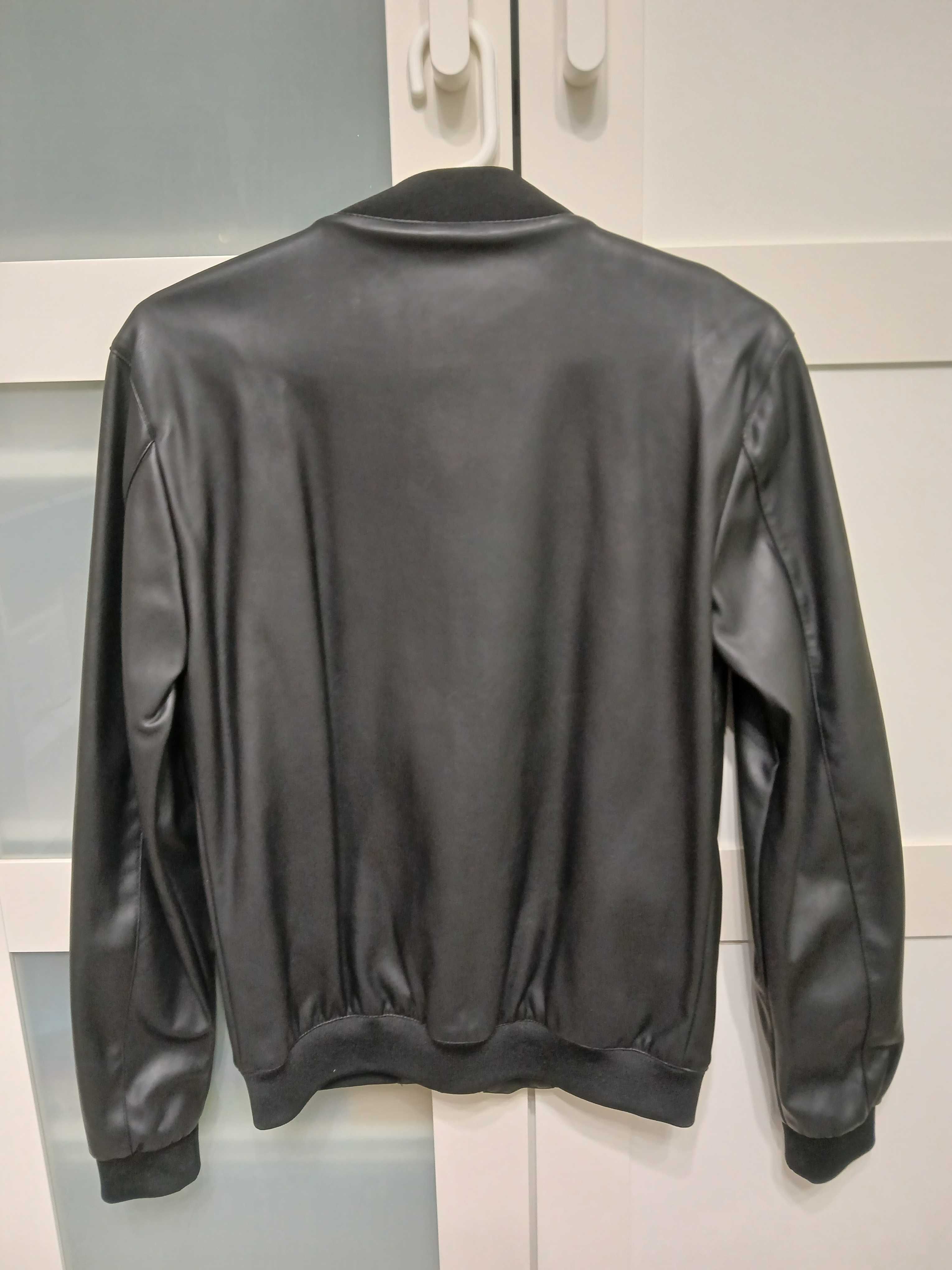 Кожено яке Zara мъжко S