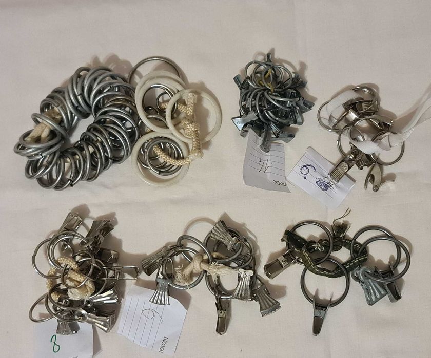 Прищепки  для гардинных штор СССР (крокодильчики), фурнитура