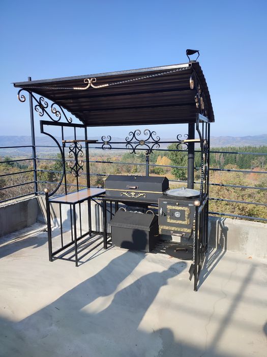 Мангалный комплекс доставка и установка по городу Алматы бесплатн