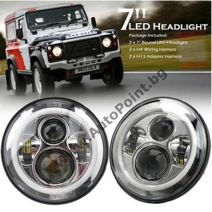 Led Фар джип, мотор 40w 1бр