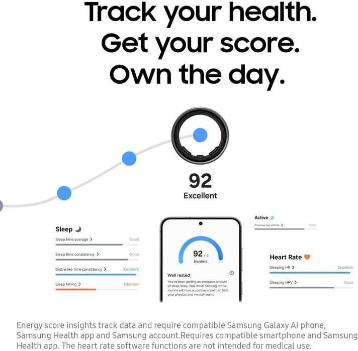 Samsung Galaxy Ring — умное кольцо с Galaxy AI. Есть доставка