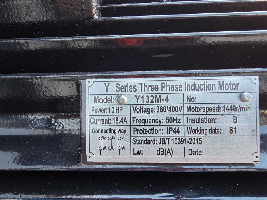 Компресор за въздух 500л.7.5 KW / 10 HР / 12.5 бара.TACH -1200л/мин