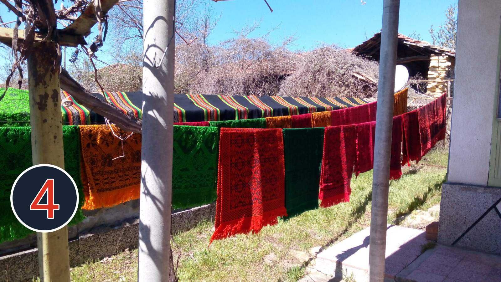 черги ръчно тъкани и килими