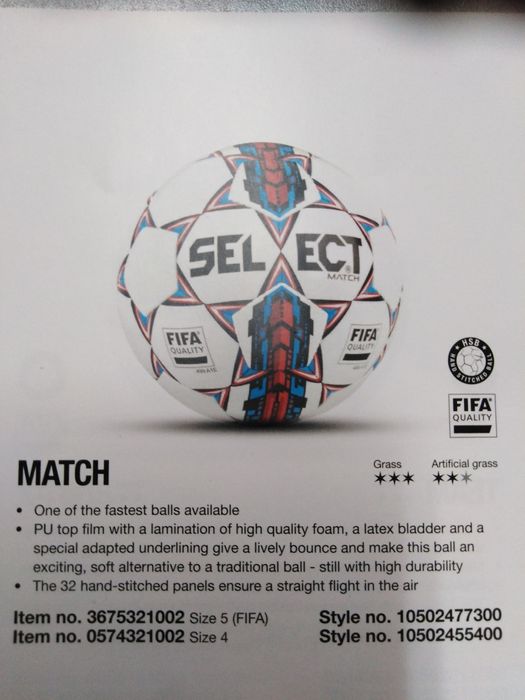 Minge fotbal Select