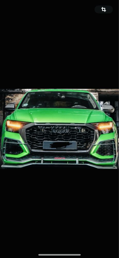 Grila centrala fata Audi Q8 RS originala