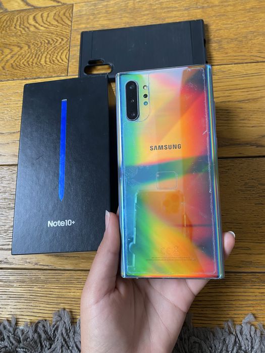 Телефон Samsung Galaxy Note 10+ plus , цвят Aura Glow