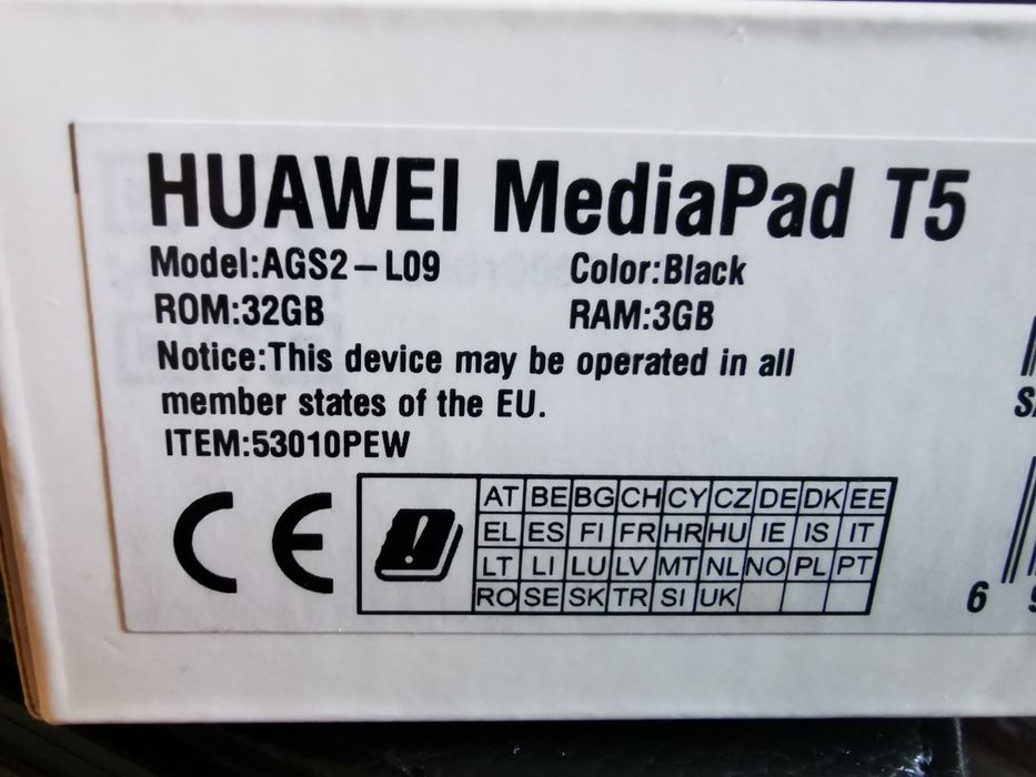 Tabletă Huawei MediaPad T5 cu SIM