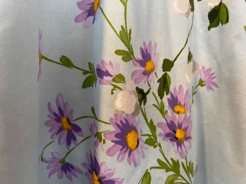 Флорална рокля  М (40), 100% памук Намалена