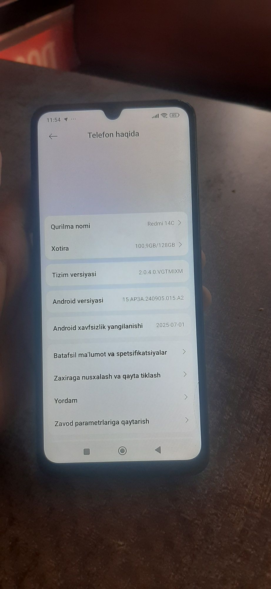 Redmi 14C sotiladi