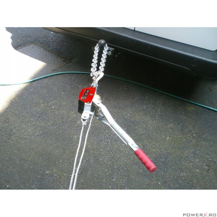 Troliu cu 2 carlige, 2 tone, 2.5m, Verke