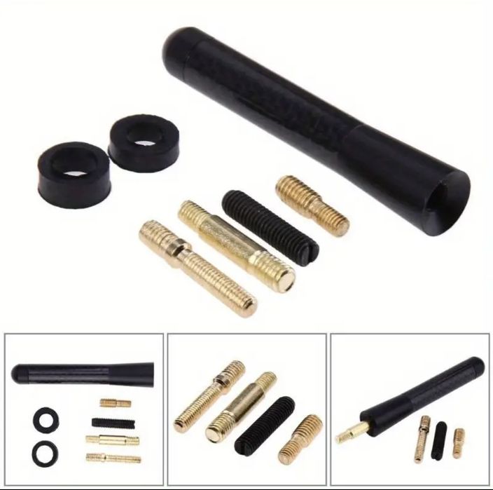 Antena Auto WRC aluminiu carbon Antena Auto Fm Universala