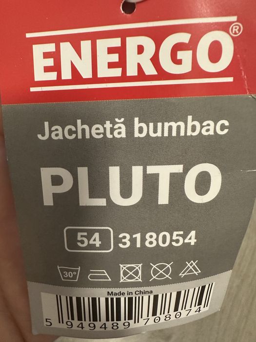 Set costum jacheta si pantaloni Energo Triton protectia muncii