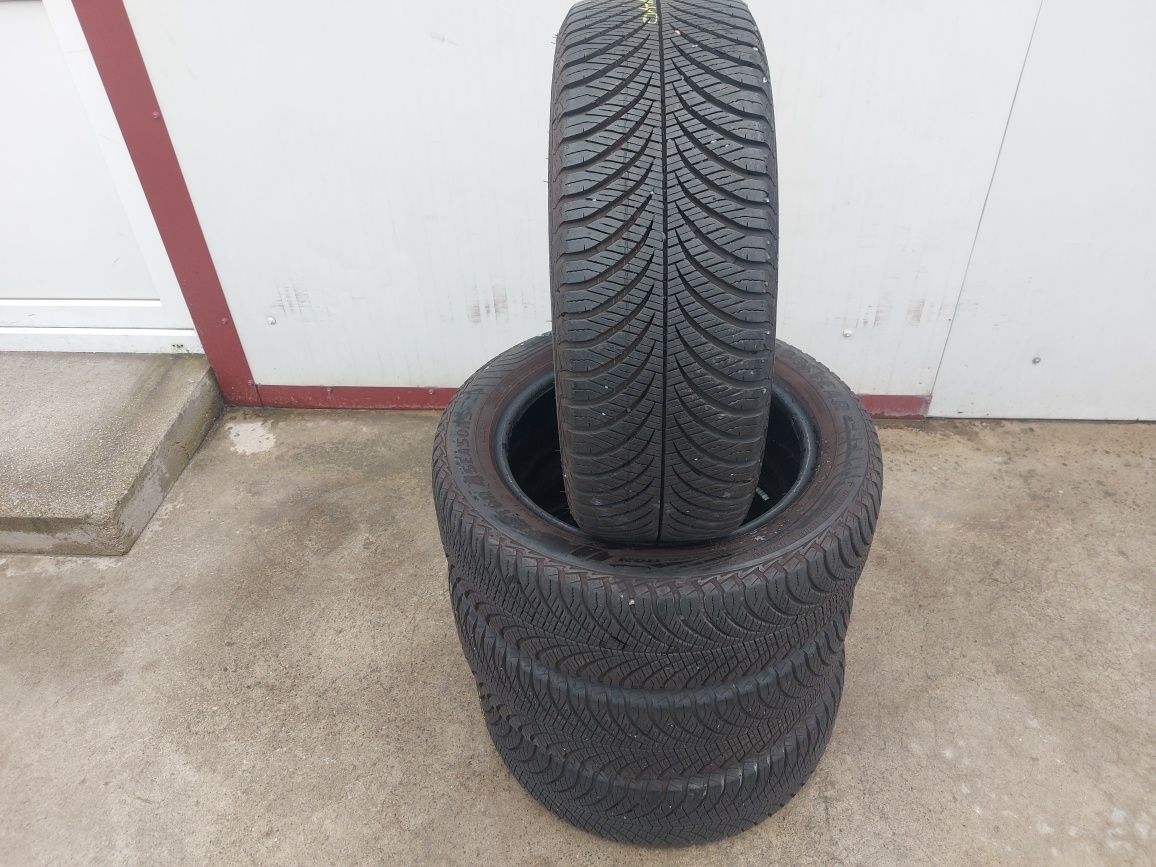 125 lei bucata! Set anvelope ALLSEASONS 195 55 16 Goodyear! 7 mm
