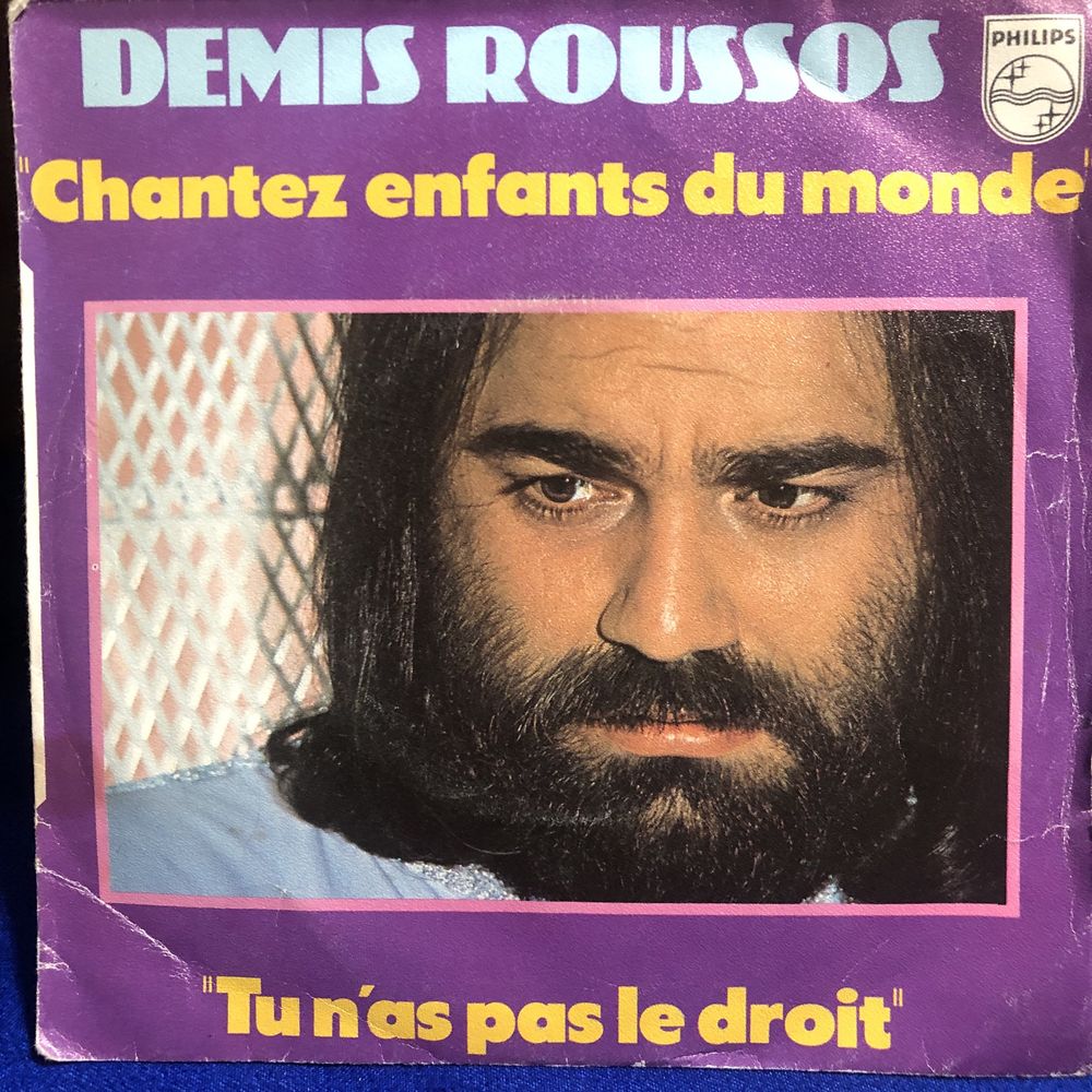 Demis Roussos – Chantez Enfants Du Monde / Tu N'as Pas Le Droit