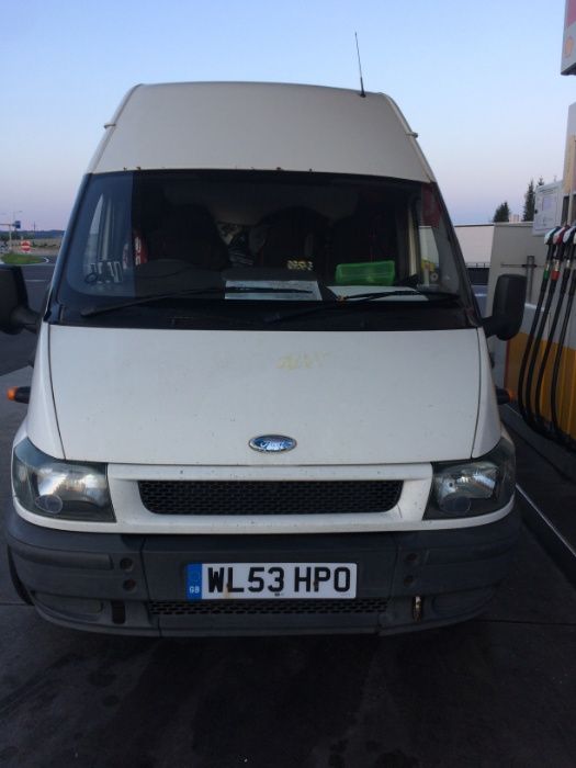 Форд транзит Ford transit 2.4 125/350 125кс. JUMBO на части