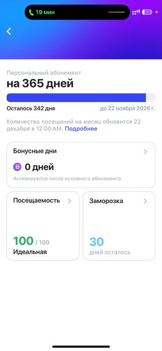 1 Fit годовой абаномент