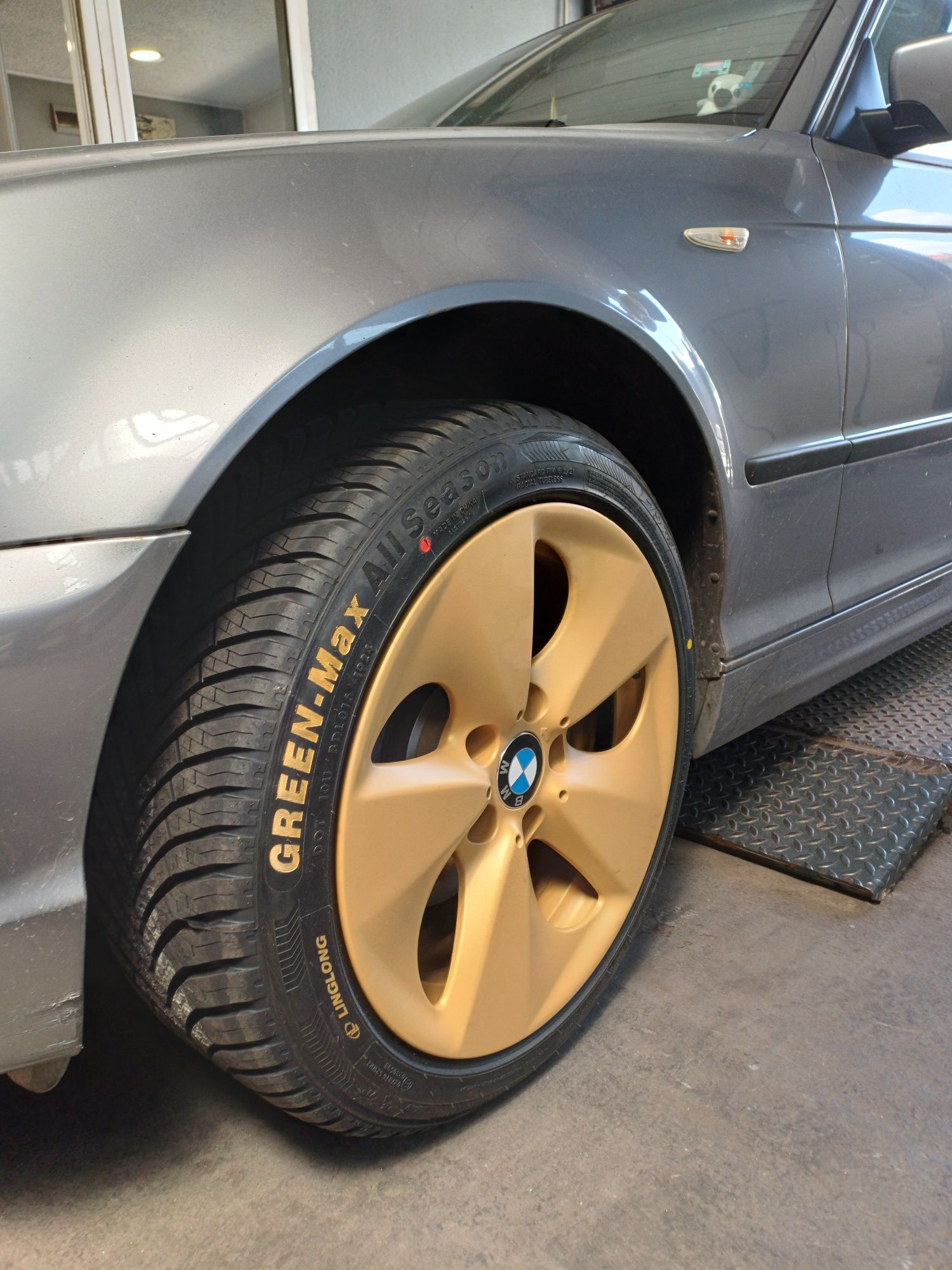 Джанти 5x120 17" BMW Style 363 с нови all season гуми Linglong