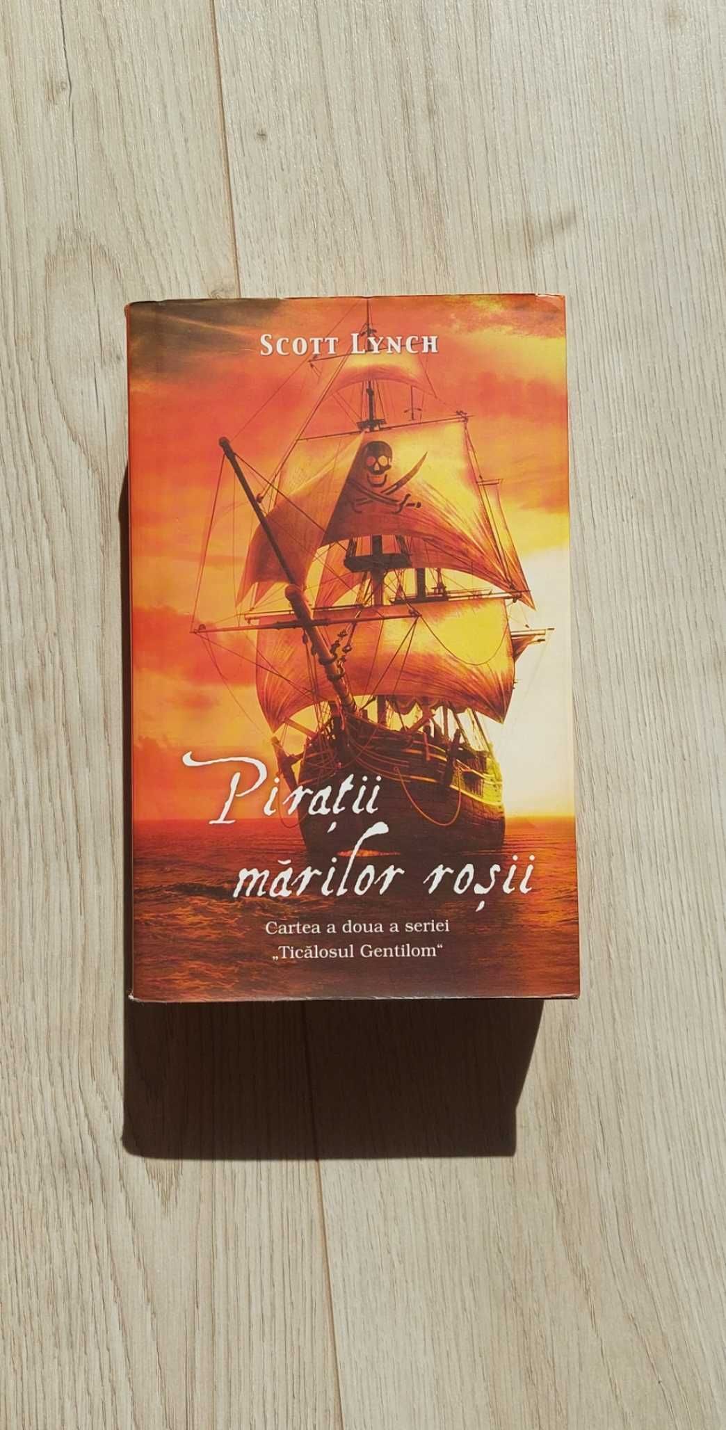 Piratii marilor rosii - carte